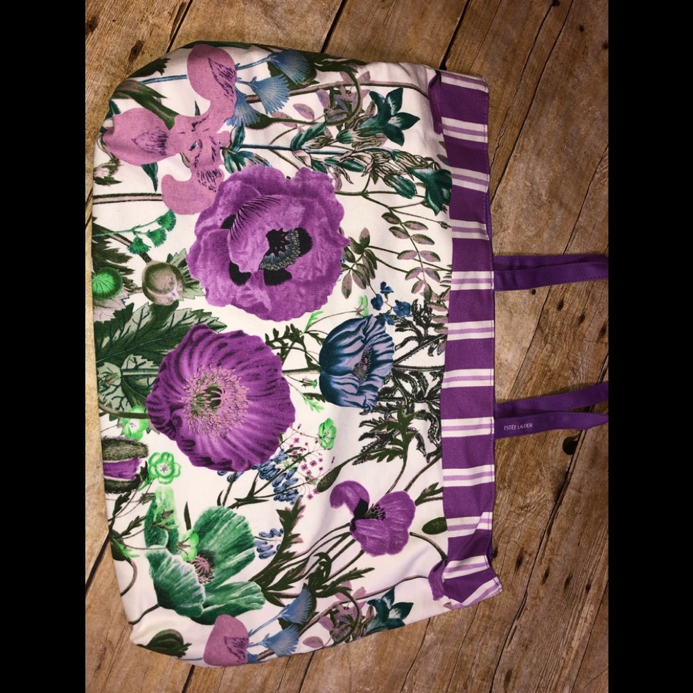 Floral tote